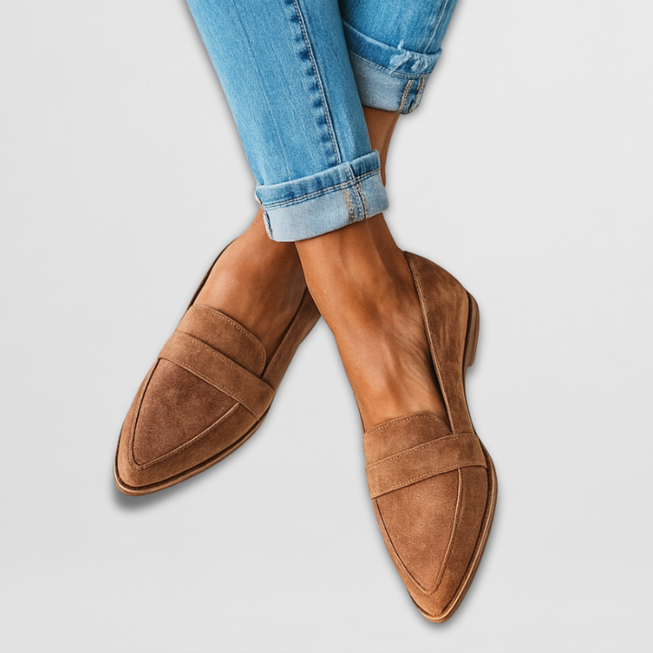Nadia - Suède Loafers