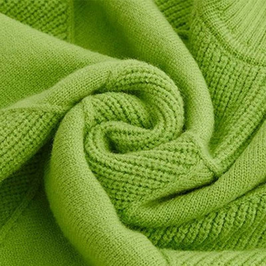 Analia | Stilvoller und bequemer Rollkragenpullover mit Rautendesign