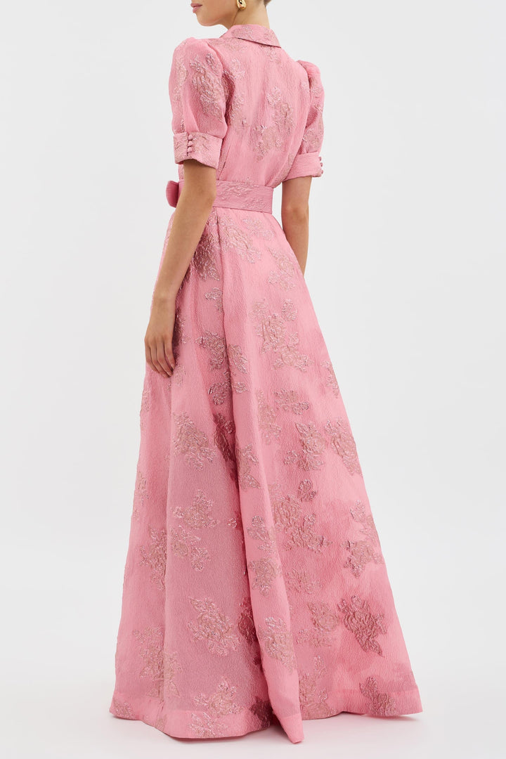 Lotte - Tailliertes Elegantes Blumenkleid