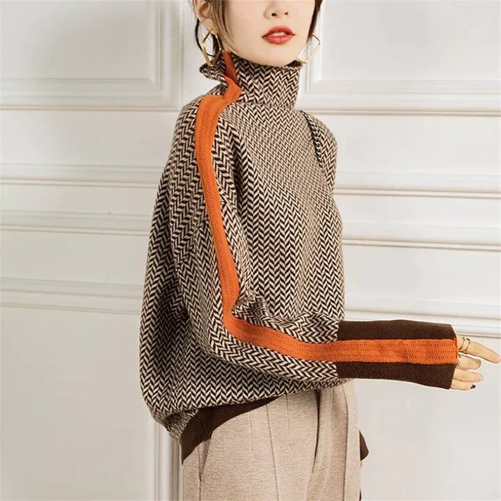 Anita | Stilvoller Rollkragenpullover aus edlem Kaschmir