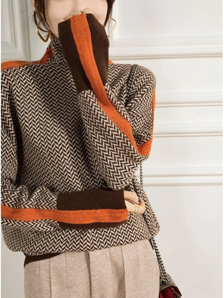 Anita | Stilvoller Rollkragenpullover aus edlem Kaschmir
