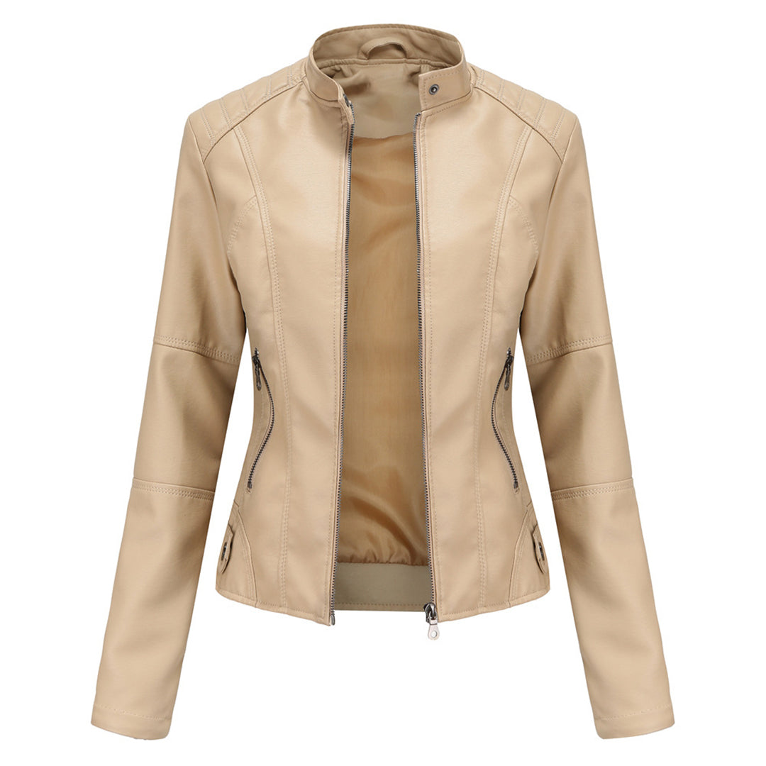 Dannie - Stylische Lederjacke