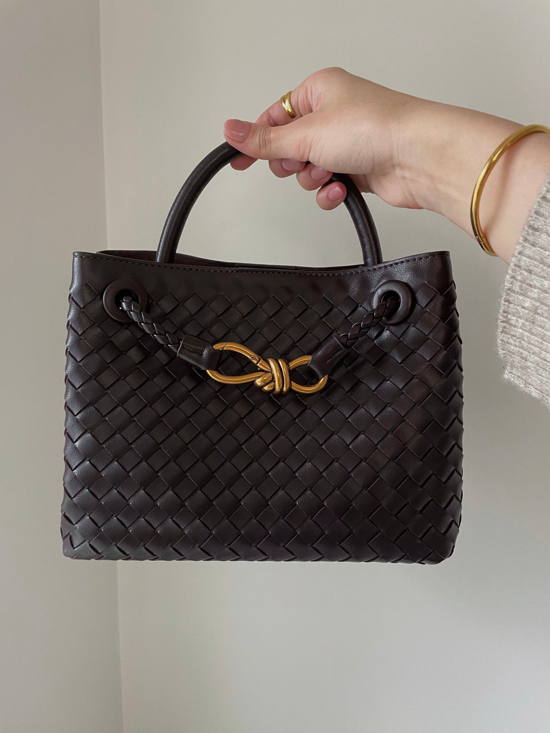 Hazelina - Gewebte Tasche klein