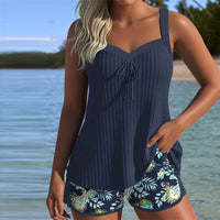 Laluna - Gestreifter Tankini
