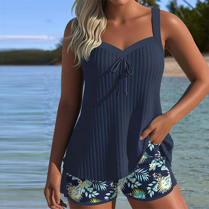 Laluna - Gestreifter Tankini