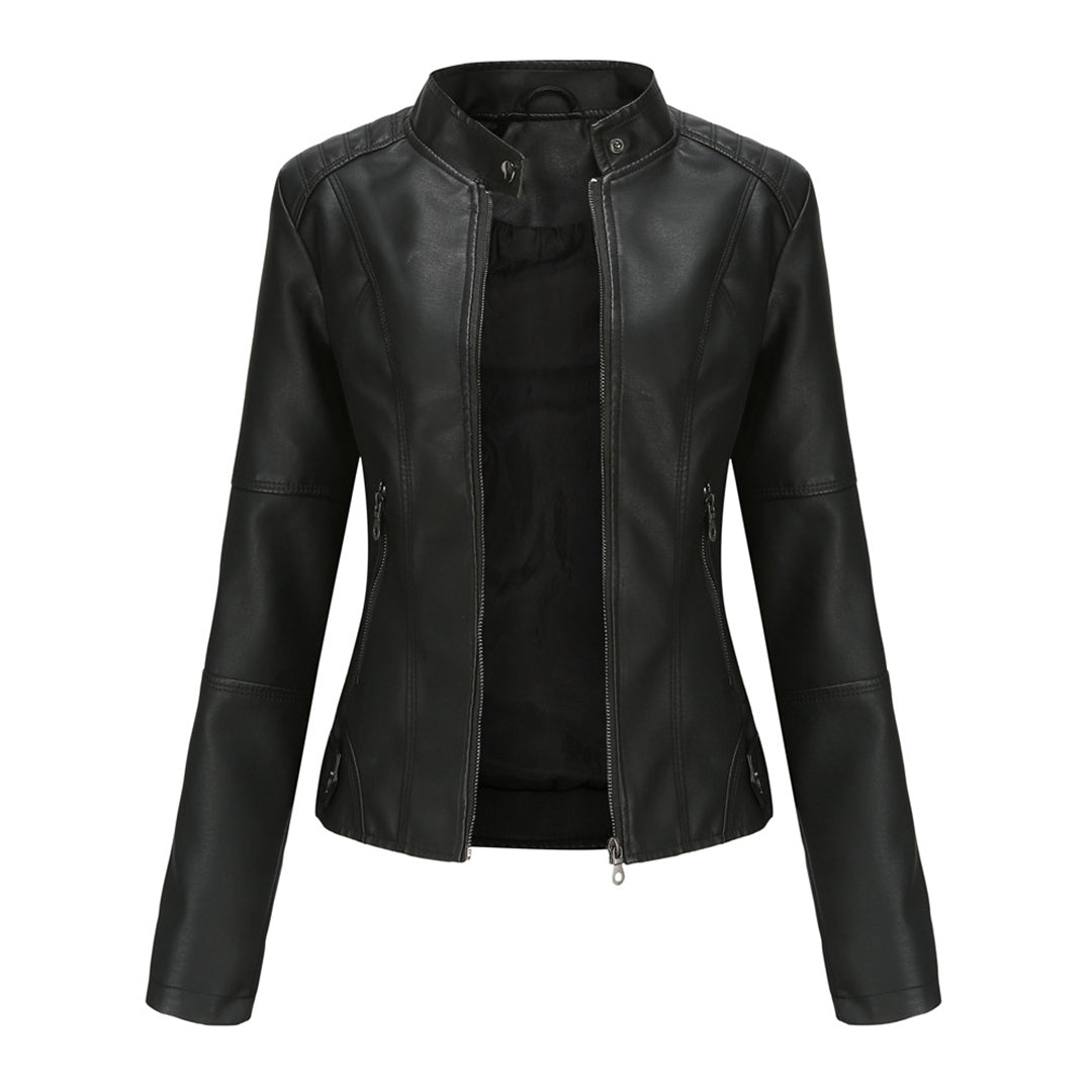 Dannie - Stylische Lederjacke