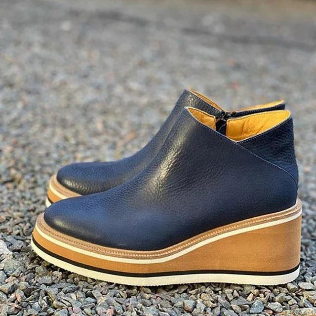 Kamala - Lässige Keilstiefeletten