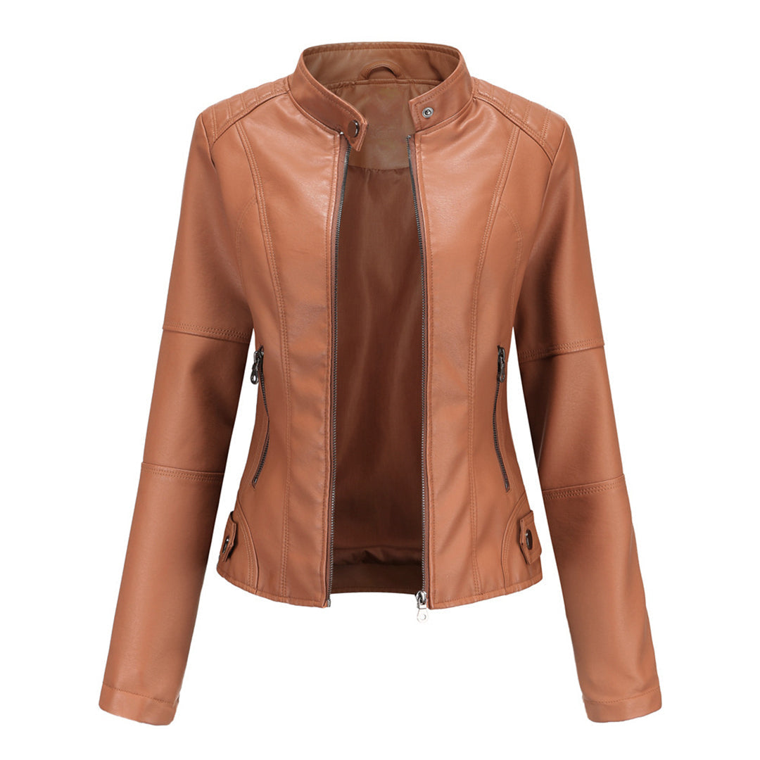Dannie - Stylische Lederjacke