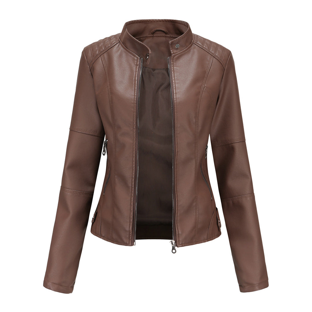 Dannie - Stylische Lederjacke