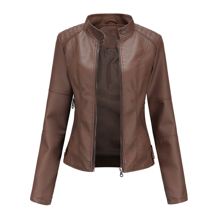 Dannie - Stylische Lederjacke