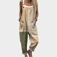 Cordula - Bequeme Bedruckte Latzhose