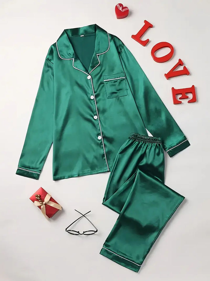 Gertrud - Hochwertiges Pyjama-Set