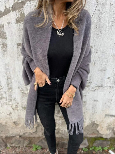 Greta - Lässige Langarm-Jacke