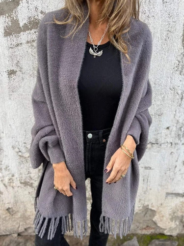 Greta - Lässige Langarm-Jacke