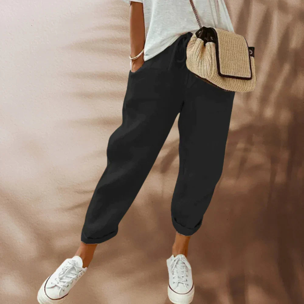 Frankie - Damen Leinenhosen