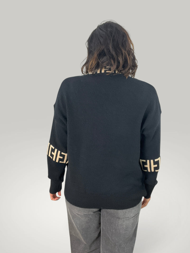 Katharina - Damen Pullover mit V-Ausschnitt