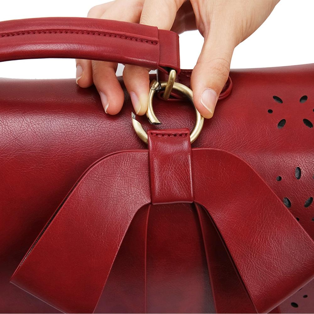 Bernadette - Schleifen-Satchel Handtasche