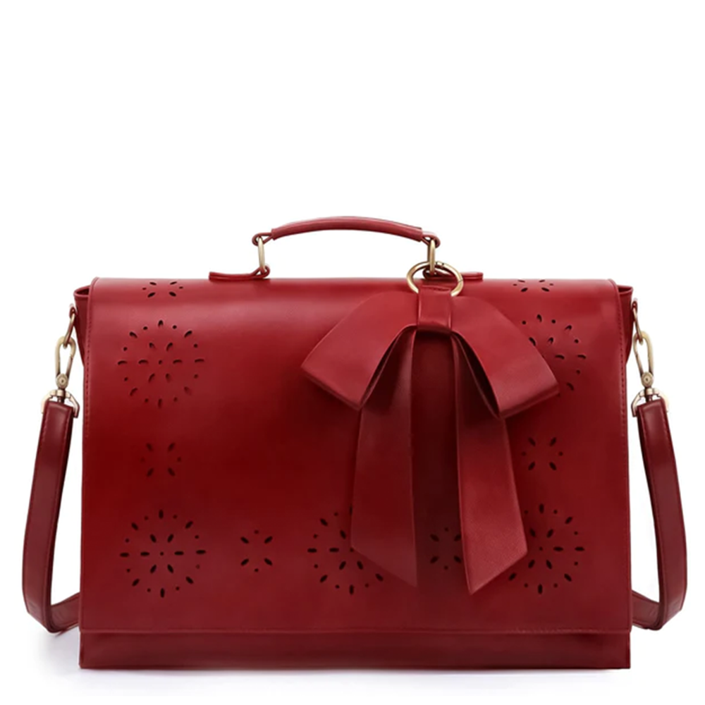 Bernadette - Schleifen-Satchel Handtasche