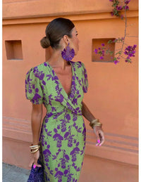Lieke - Bunte Sommerdruckkleid