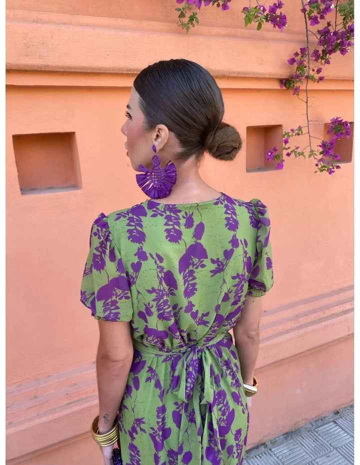 Lieke - Bunte Sommerdruckkleid