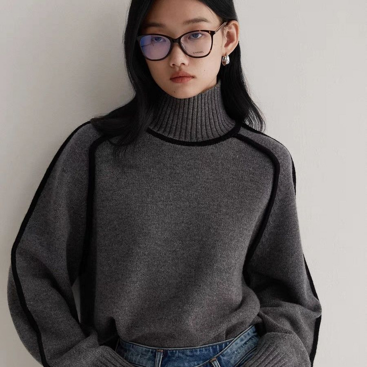 Emilie - Weicher Rollkragenpullover