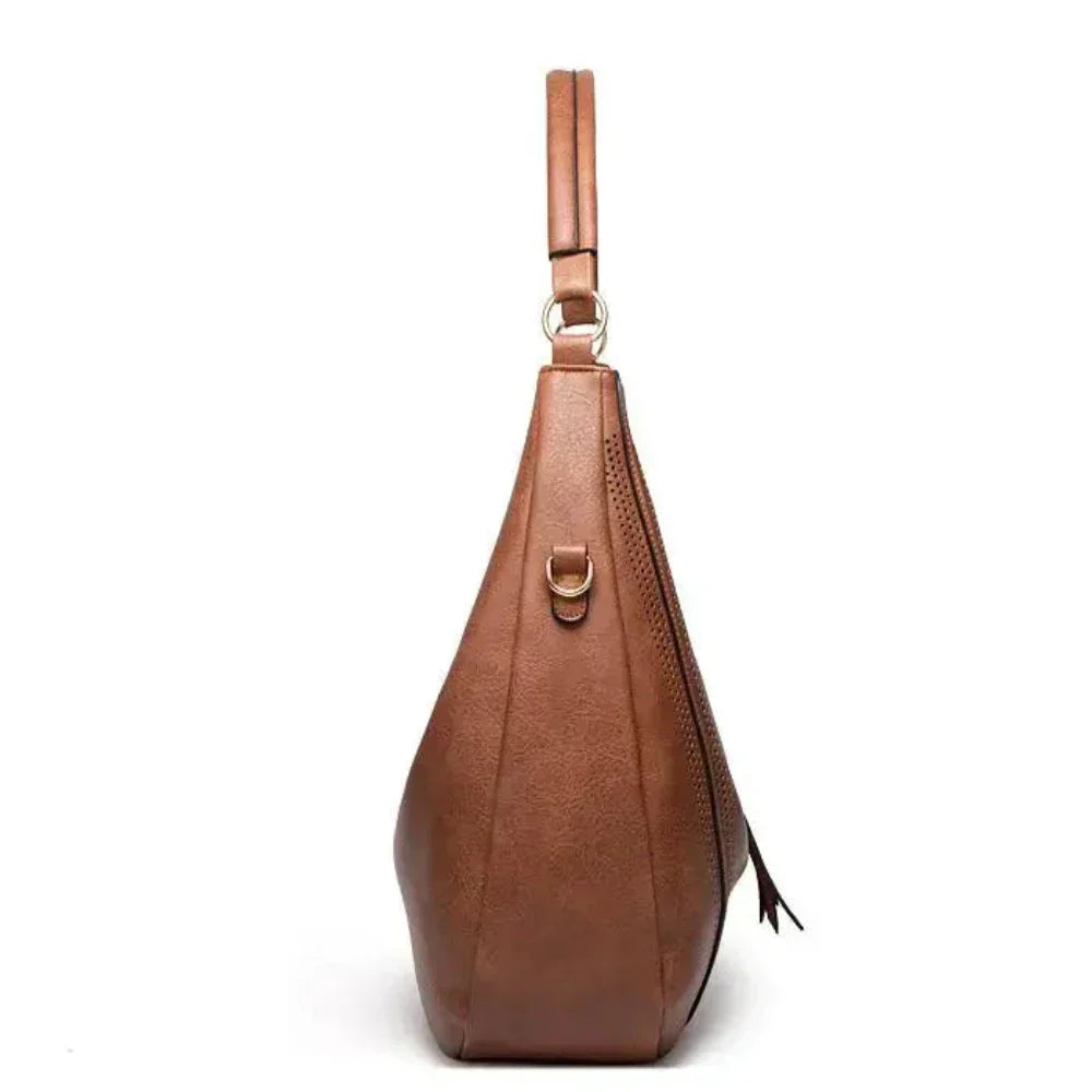Brunhilde - Klassische Vielseitigkeit Vintage Schultertasche