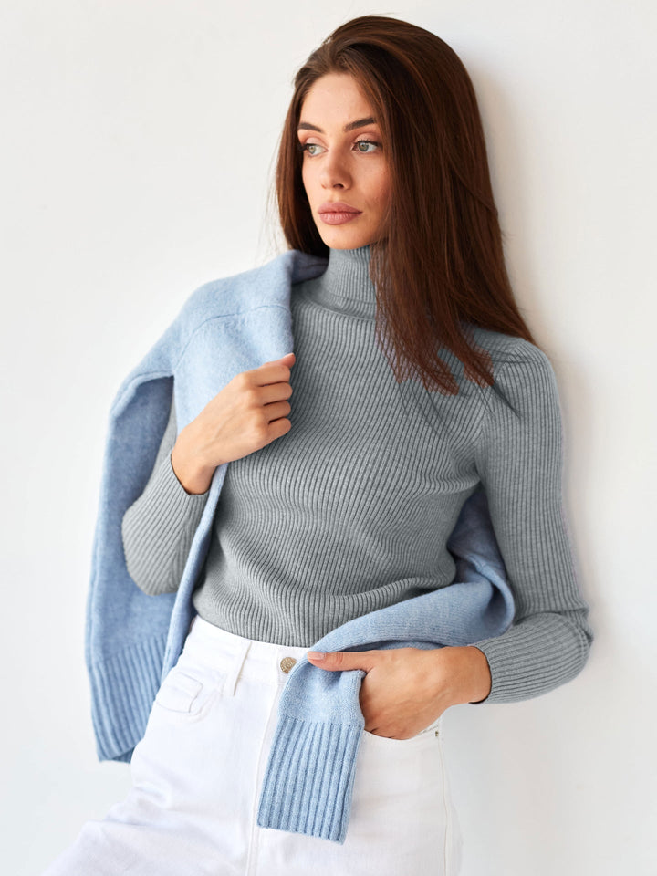Jessika | Klassischer Rollkragenpullover aus Baumwolle