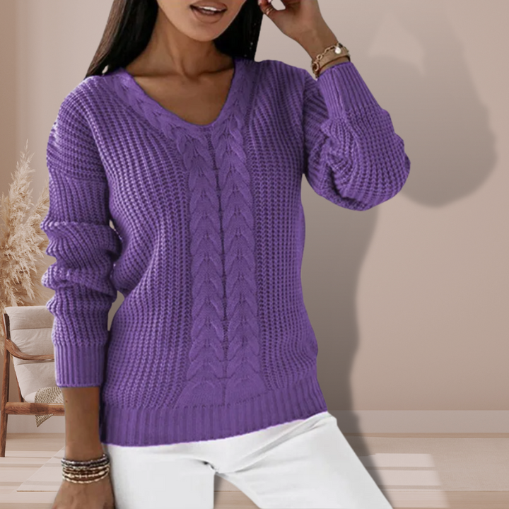 Jess - Luxuriöser Strickpullover