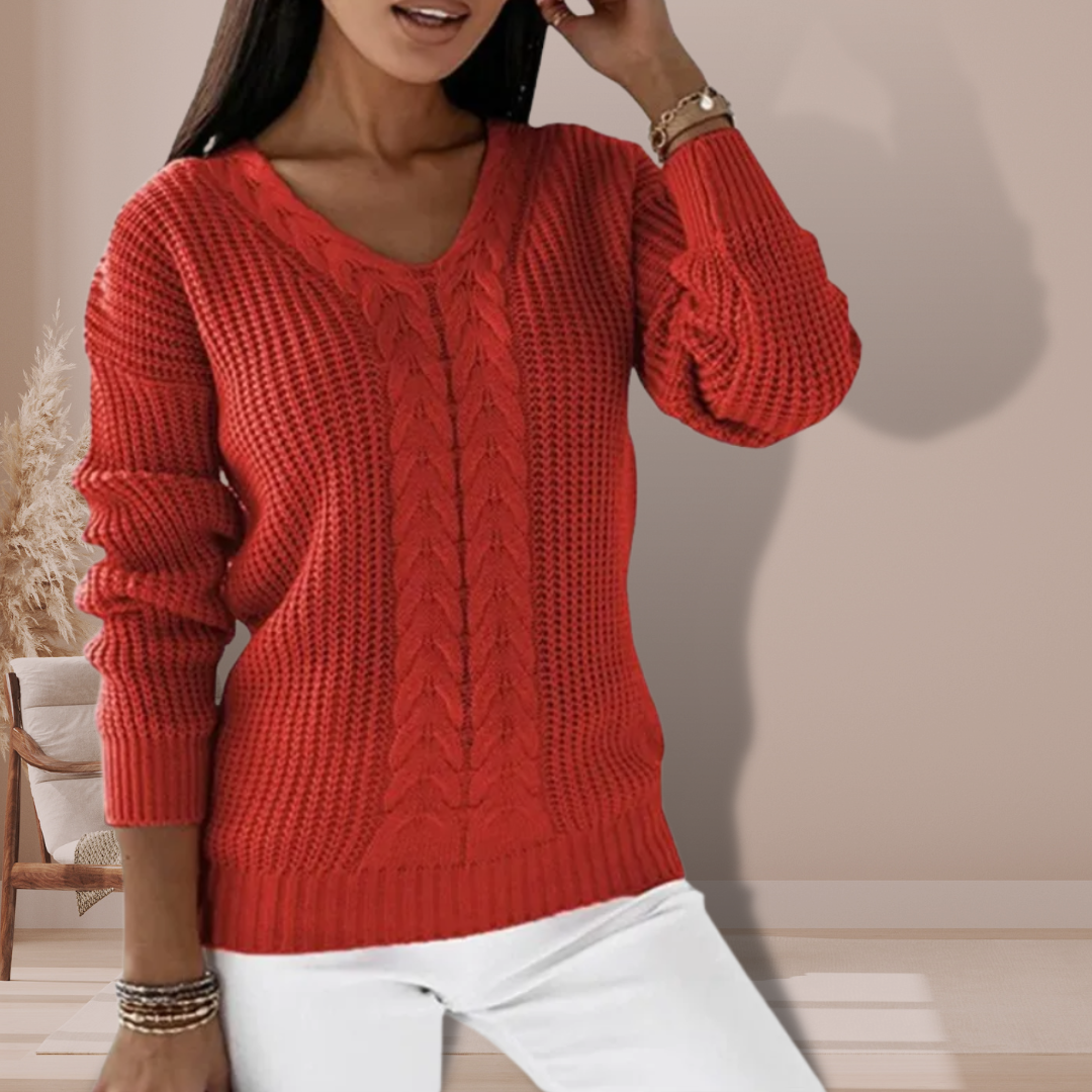 Jess - Luxuriöser Strickpullover