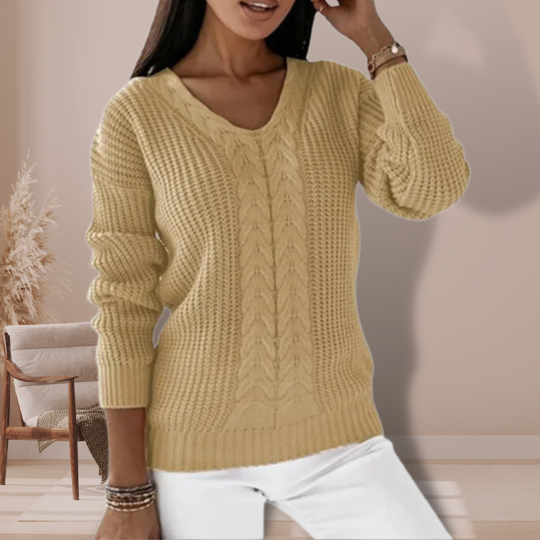 Jess - Luxuriöser Strickpullover