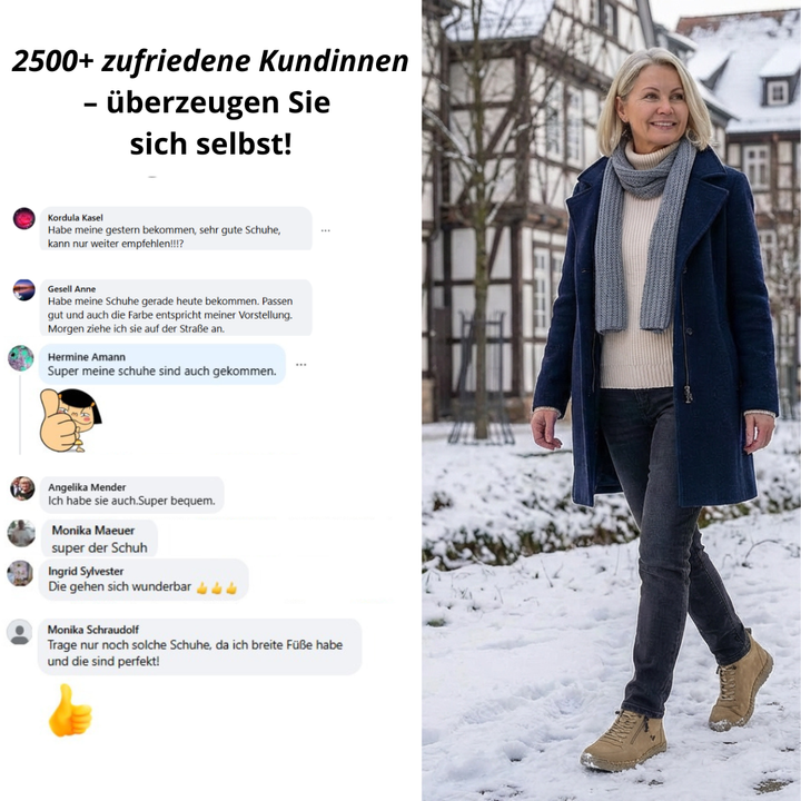 Mila - Komfortable + Reißverschluss