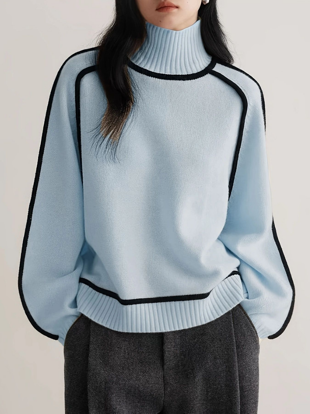 Emilie - Weicher Rollkragenpullover