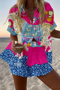 Belina - Leinen-Shorts-Set