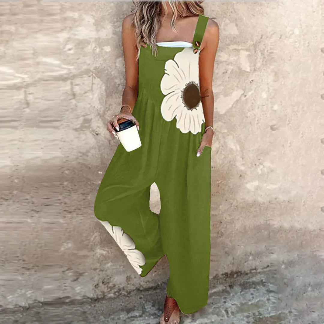 Liesel - Bequeme Bedruckte Latzhose