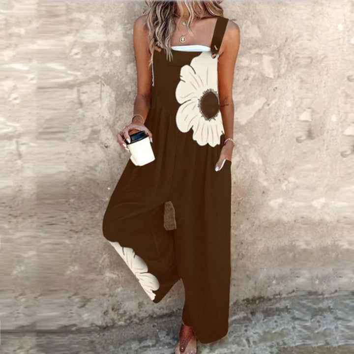 Liesel - Bequeme Bedruckte Latzhose