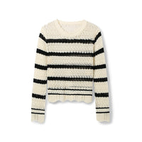 Matilda - Klassischer gestreifter Pullover