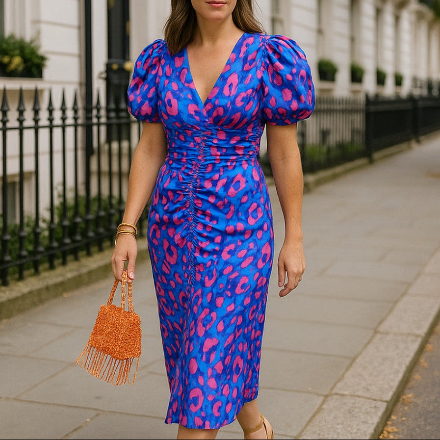 Noor - Halblange Kleid