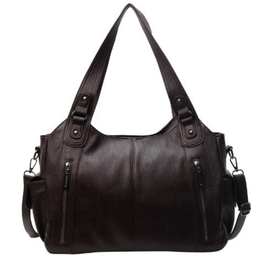 Amira - Leder-Einkaufstasche