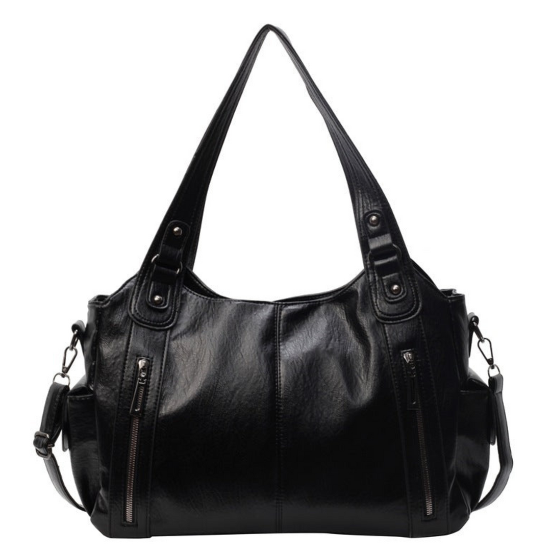Amira - Leder-Einkaufstasche