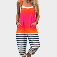Kerstin - Bequeme Bedruckte Latzhose