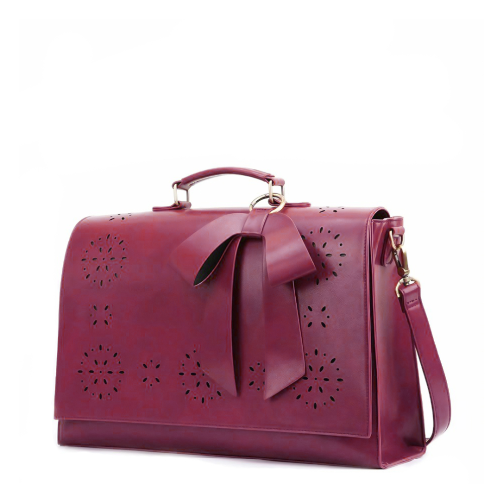 Bernadette - Schleifen-Satchel Handtasche