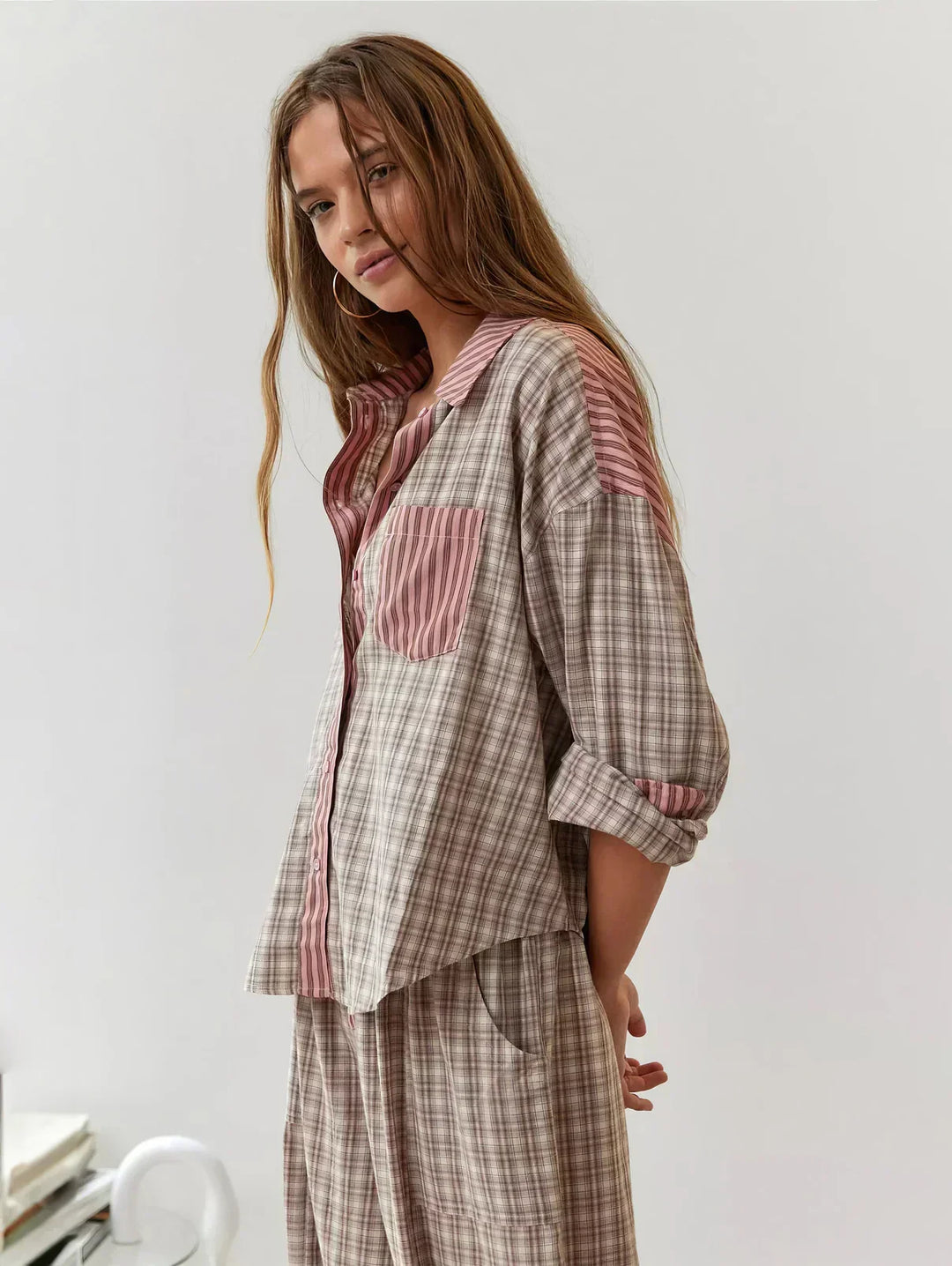 Elegantes Komfort-Pyjama-Set mit stilvollem Design