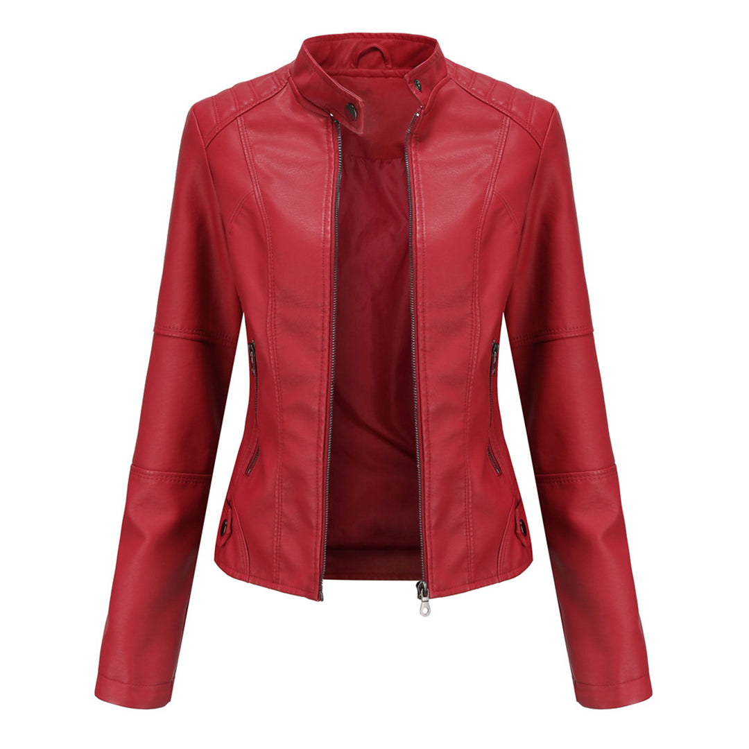 Dannie - Stylische Lederjacke