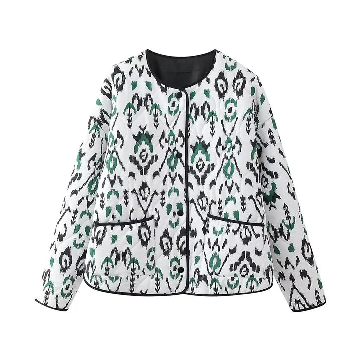 Ingrid - Animal Print Bomberjacken-Serie