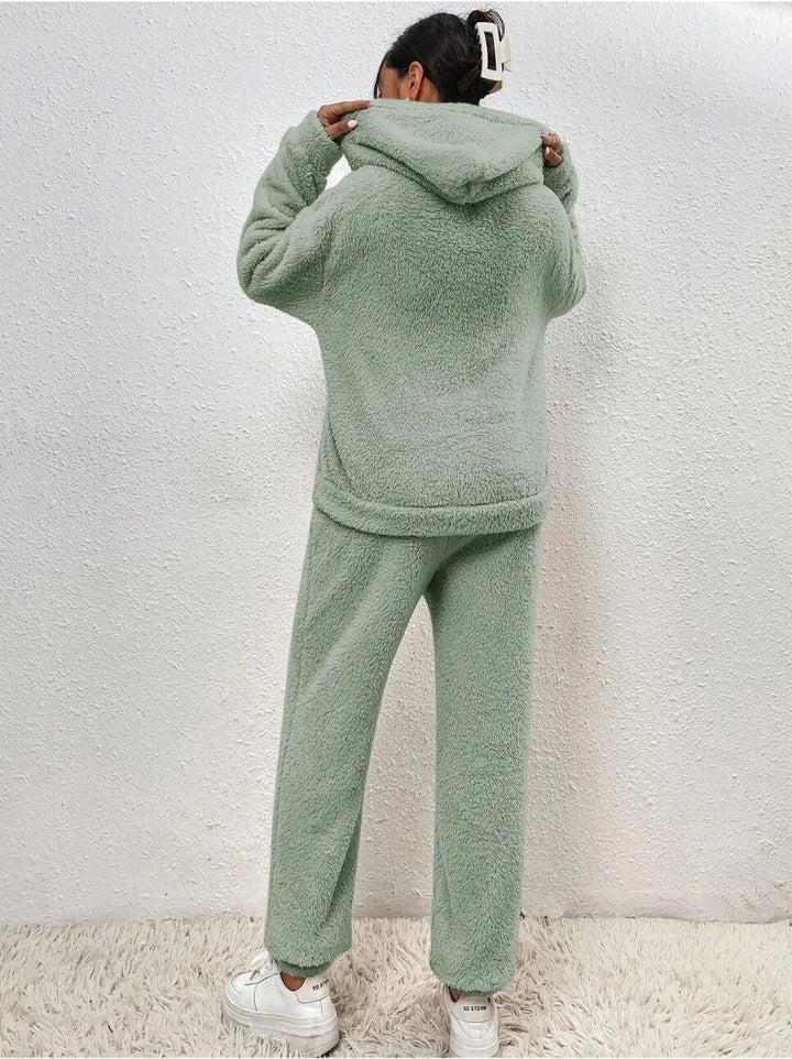 Women's Comfortable Fleece Lounge Set