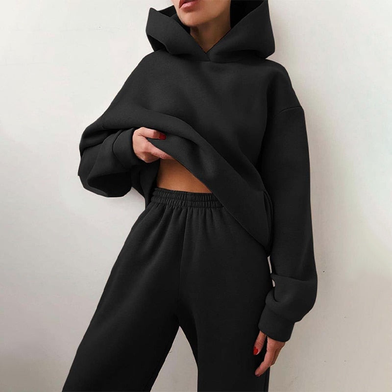 Modisches Damen-Jogging-Set