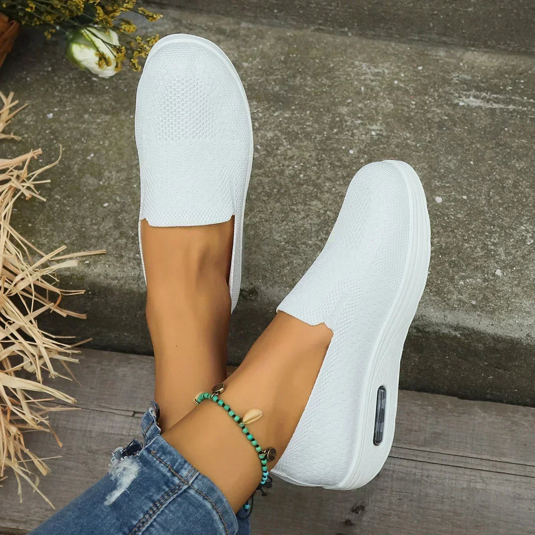 Trixie - Plateau-Sneaker aus Mesh
