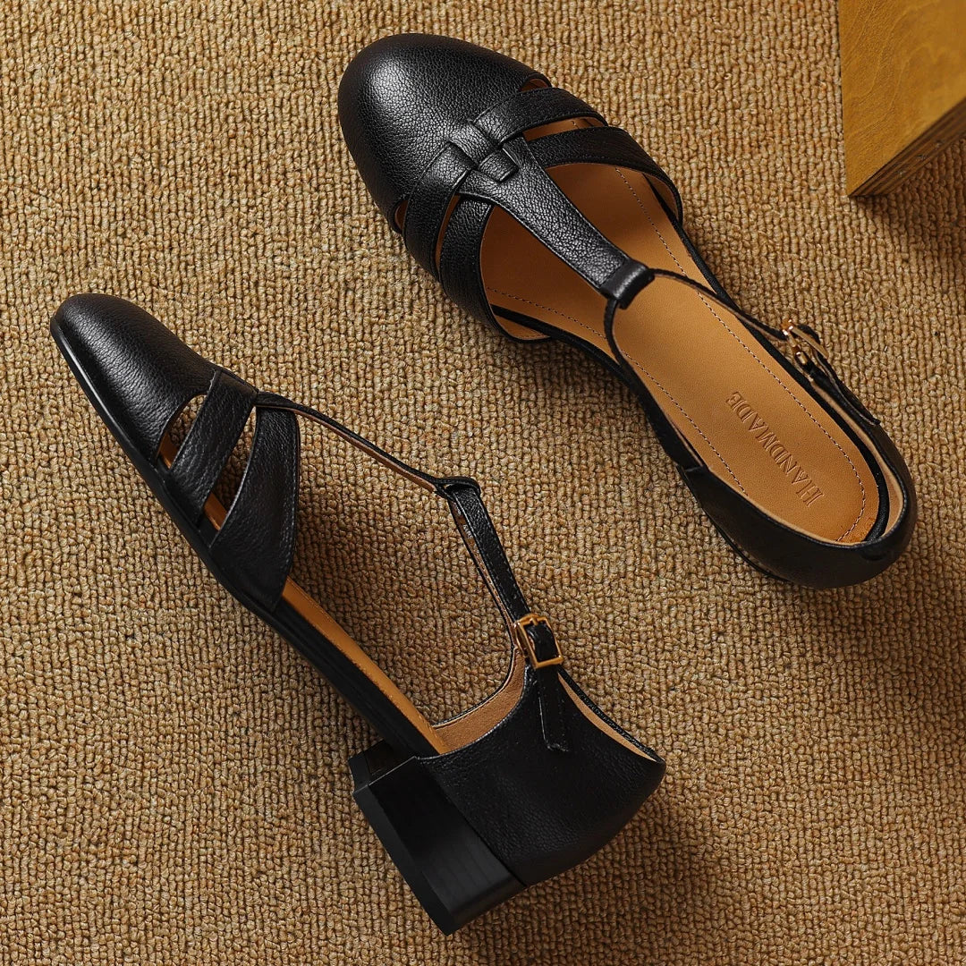 Orvanna - Mary Jane T-Steg Flats