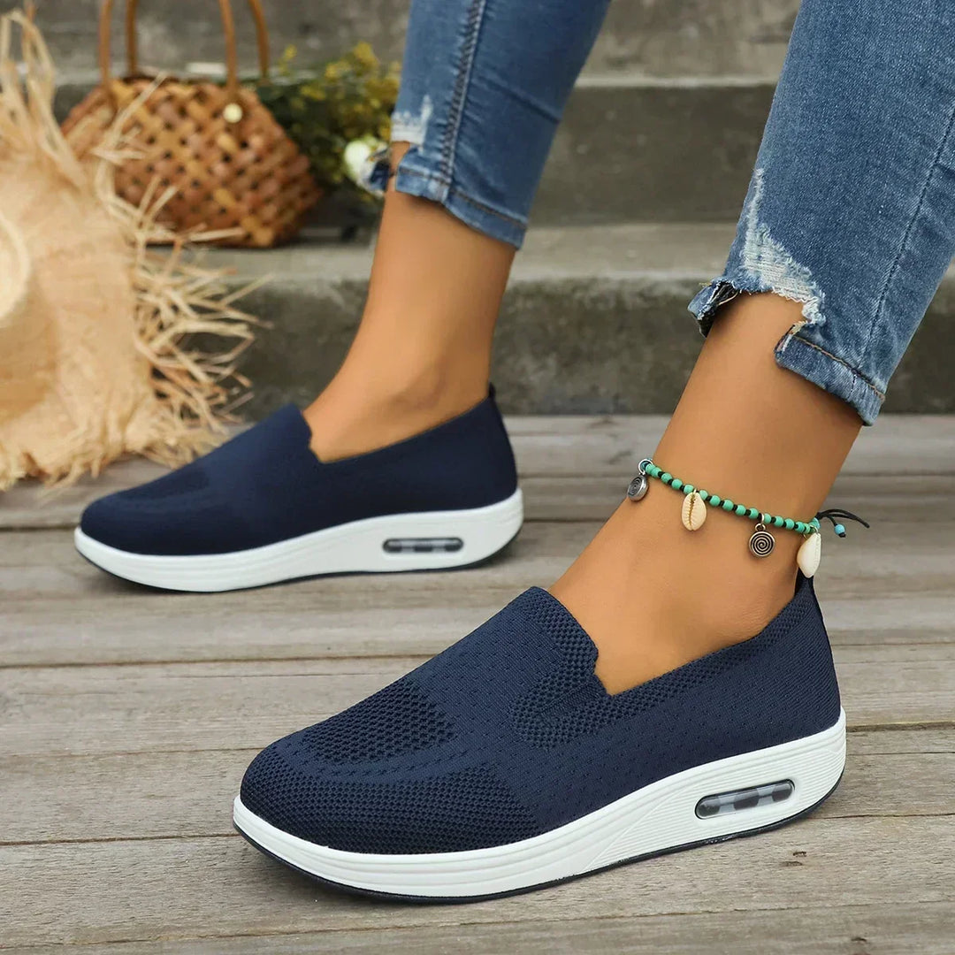 Trixie - Plateau-Sneaker aus Mesh