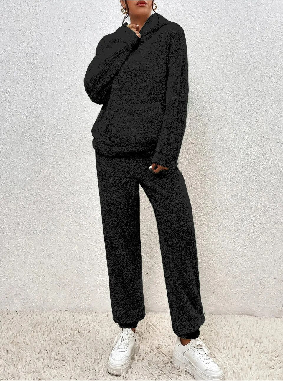 Women's Comfortable Fleece Lounge Set
